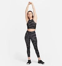 Nike Women's Pro Dri-FIT Crop Printed Tank Top