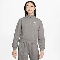 Nike Girls' Sportswear Club Fleece 1/2-Zip Pullover