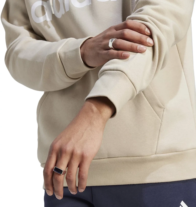 adidas Men's Badge of Sport Logo Fleece Hoodie