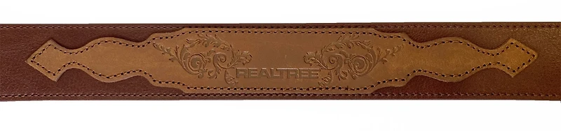 RealTree Round Conch Crazyhorse Leather Belt