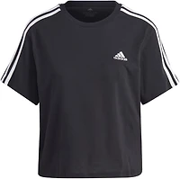 adidas Women's 3 Stripe Crop Top