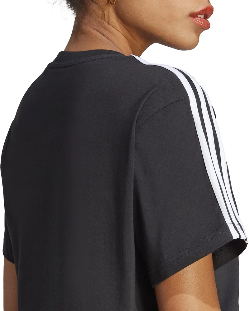 adidas Women's 3 Stripe Crop Top