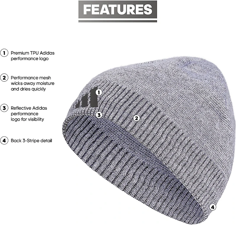 adidas Men's Creator 3 Athletic Beanie