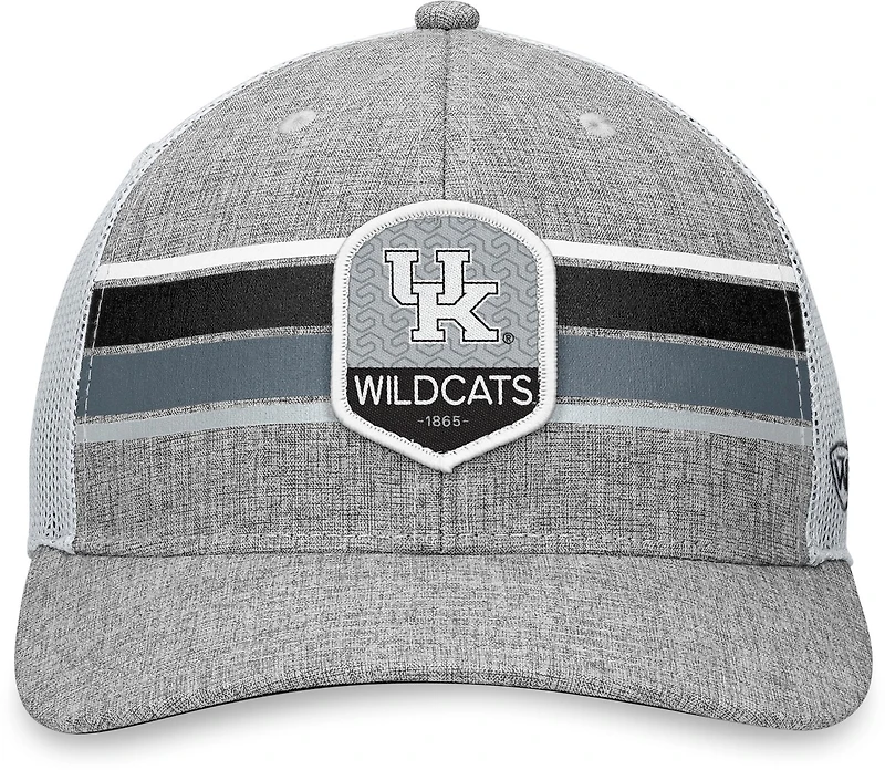 Top of the World Men's University of Kentucky Legend Structured Meshback Mid-Crown Snapback Cap