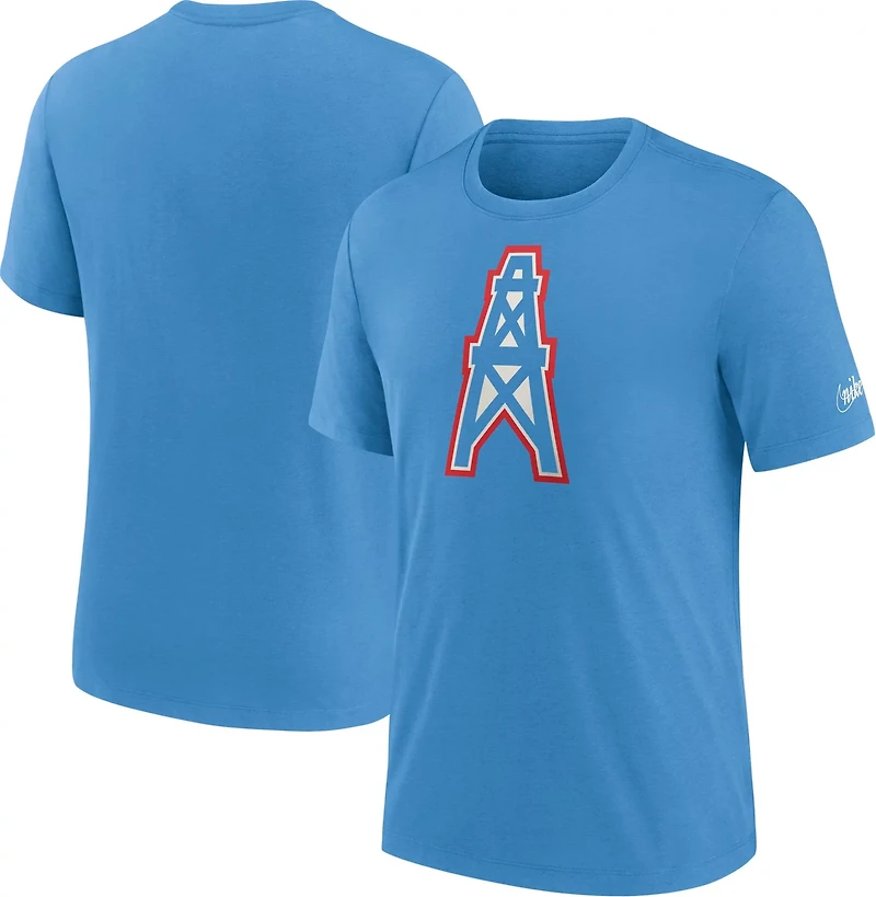 Nike Men's Tennessee Titans Rewind Logo Triblend T-shirt