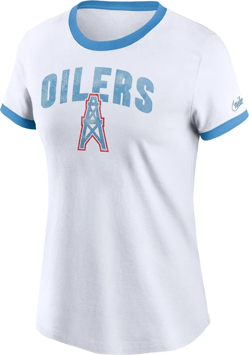 Nike Women's Tennessee Titans Rewind Ringer T-shirt