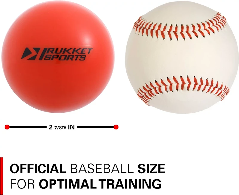 Rukket Sports Weighted Baseball/Softball Heavy Training Balls 15-Pack