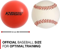 Rukket Sports Weighted Baseball/Softball Heavy Training Balls 15-Pack