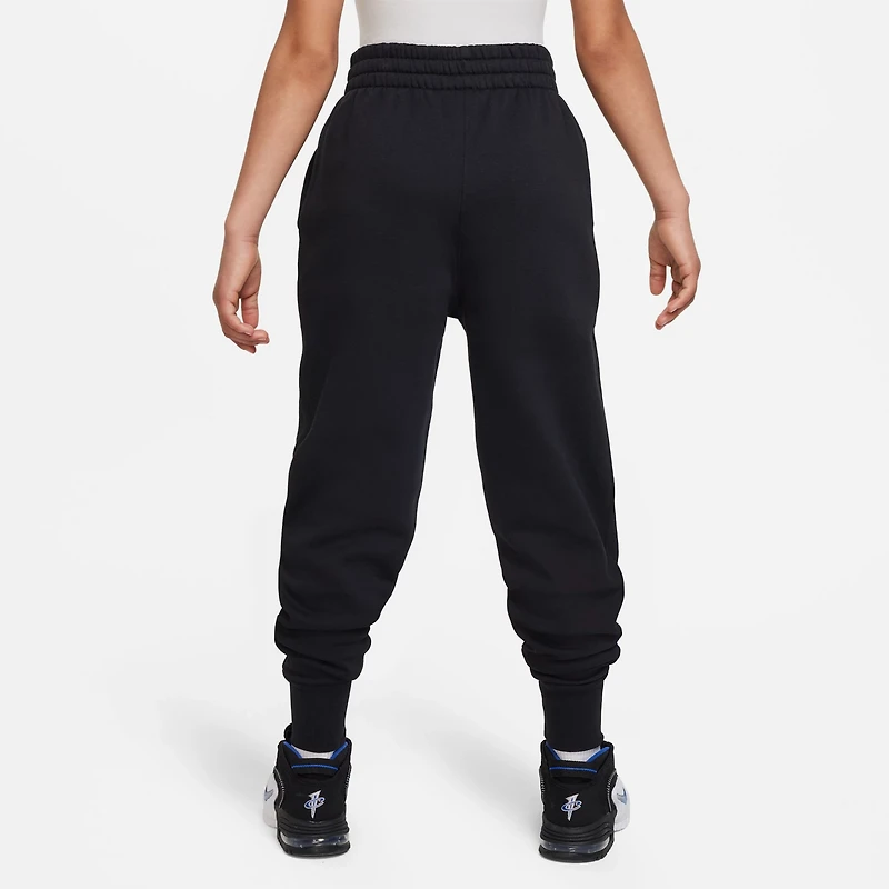 Nike Girls' Sportswear Club Fleece High-Waisted Fitted Pants