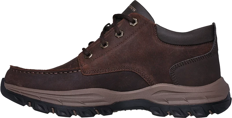 SKECHERS Men's Knowlson Moc-Toe Boots