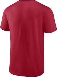 Fanatics Men's University of Oklahoma Fundamentals Stripe and Block T-shirt