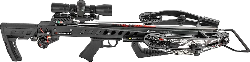 Killer Instinct Fatal-X Crossbow Kit with Crank