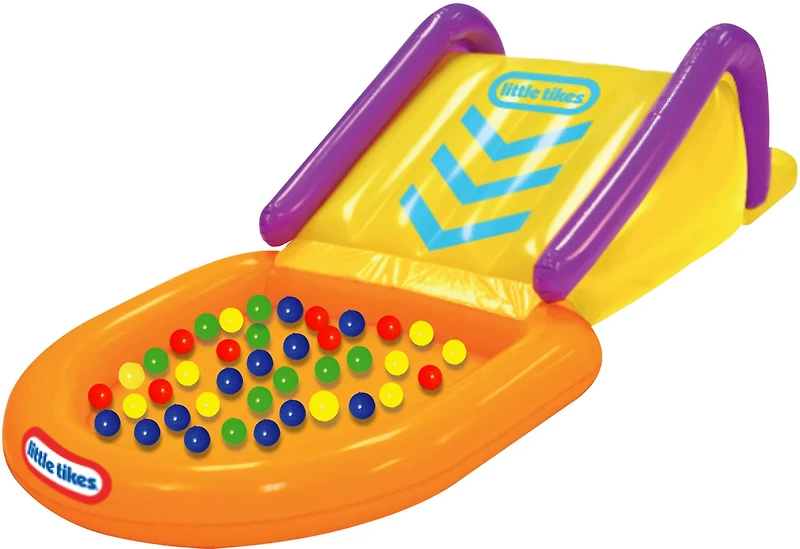 Little Tikes Slide and Splash Down Ball Pit with 40 Balls