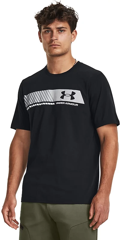 Under Armour Men's LC Stripe Short Sleeve T-shirt