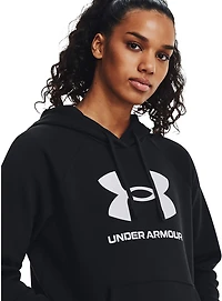 Under Armour Women's Rival Fleece Big Logo Hoodie