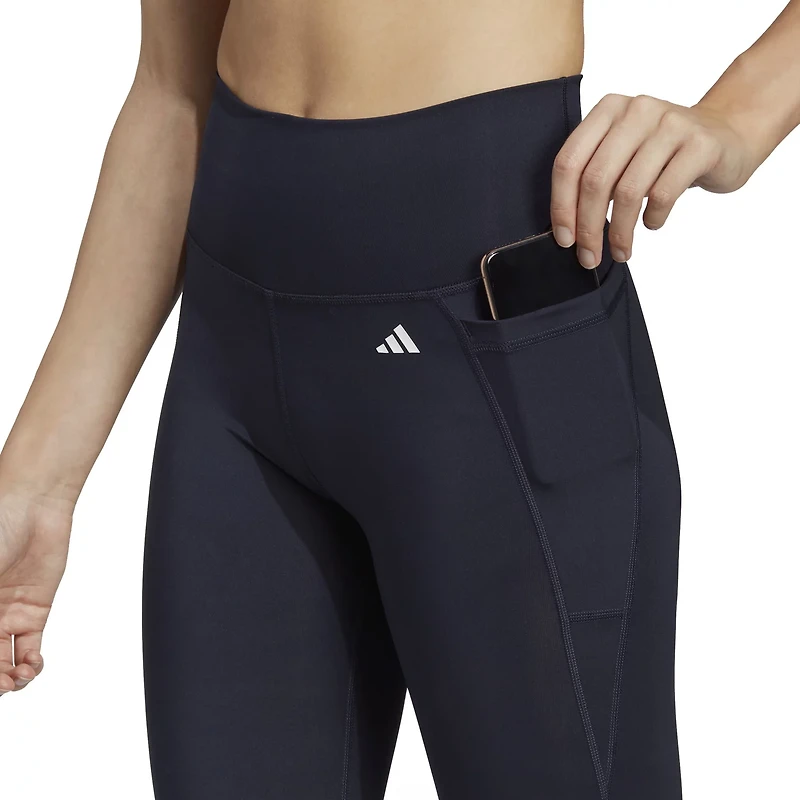 adidas Women's Optime Stash High Waisted 7/8 Tights