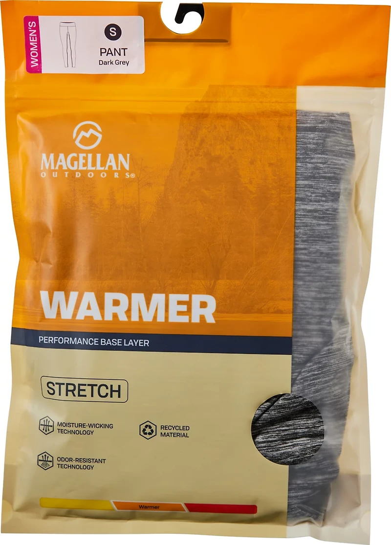 Magellan Outdoors Women’s Thermal Stretch Baselayer Pants