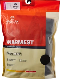 Magellan Outdoors Women’s Thermal Grid 1/4 Zip Baselayer Fleece Top