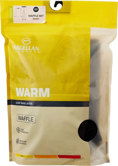 Magellan Outdoors Youth Thermal Waffle Baselayer Set