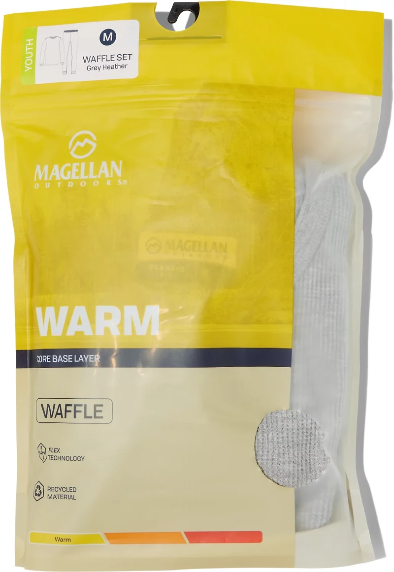 Magellan Outdoors Youth Thermal Waffle Baselayer Set