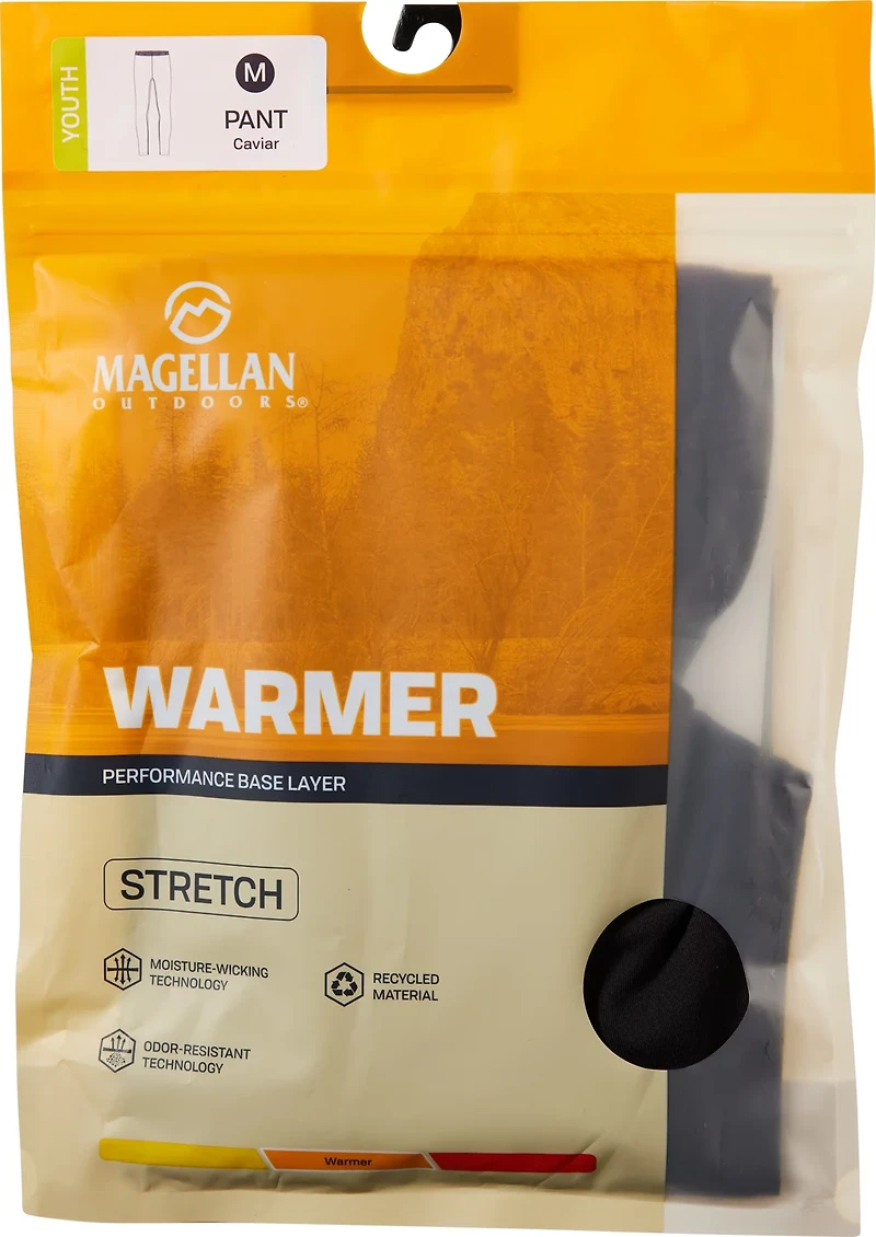 Magellan Outdoors Youth Thermal Stretch Baselayer Pants