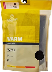 Magellan Outdoors Women's Thermal Waffle Long Sleeve Crew Baselayer Top