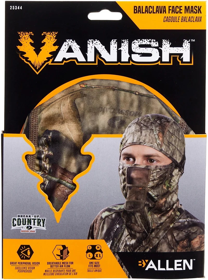 Allen Company Vanish Camouflage Balaclava Face Mask