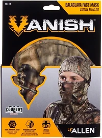 Allen Company Vanish Camouflage Balaclava Face Mask