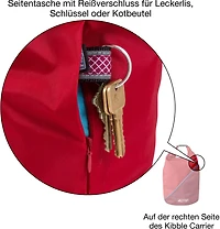 Kurgo Kibble Carrier Dog Food Travel Bag