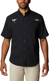 Columbia Sportswear Men's Virginia Tech Tamiami Button Down Shirt