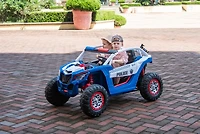 Freddo Police UTV 24V 2-Seater Ride-On Car