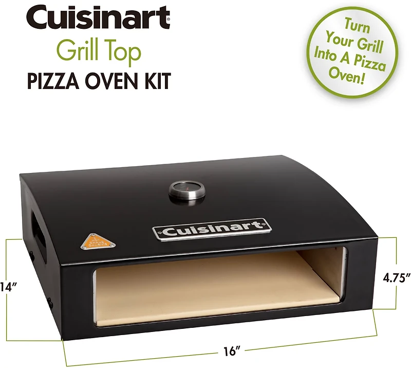 Cuisinart Grill Top Pizza Oven Kit