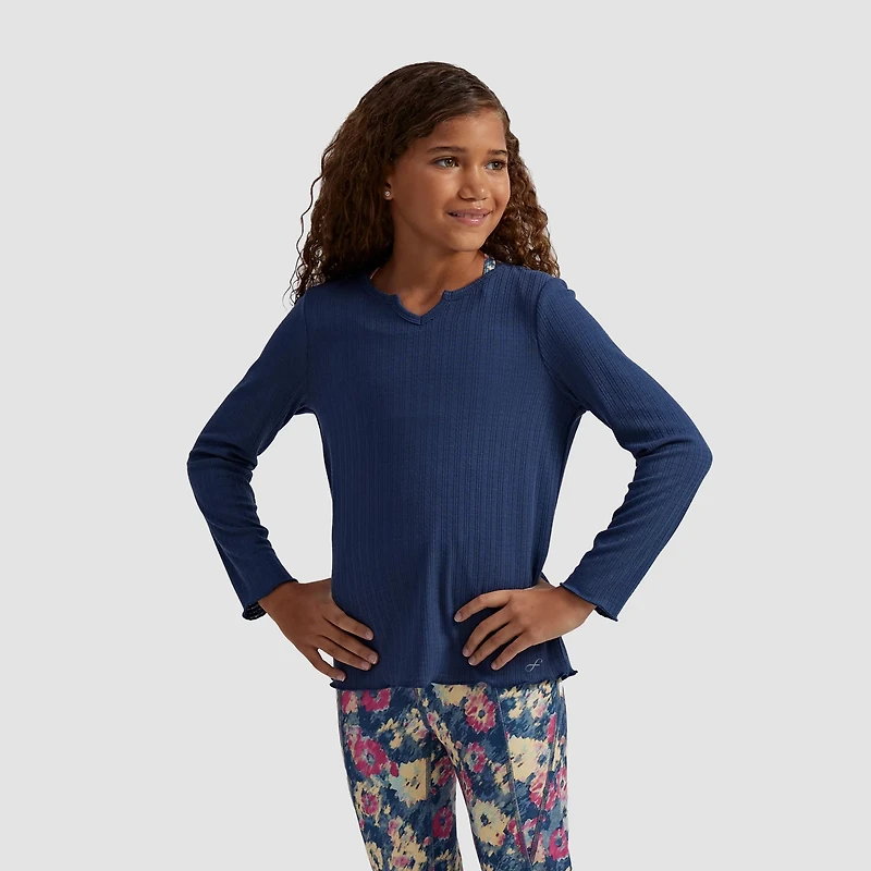 Freely Girls' Amelia Long Sleeve Shirt