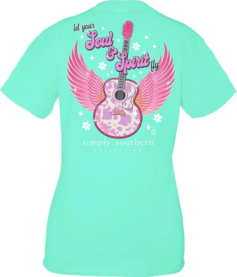 Simply Southern Women's Spirit Short Sleeve T-shirt