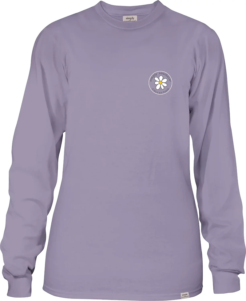 Simply Southern Girls' Copilot Dog Long Sleeve T-shirt