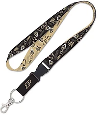 WinCraft Purdue University 1 in Scatter Buckle Lanyard