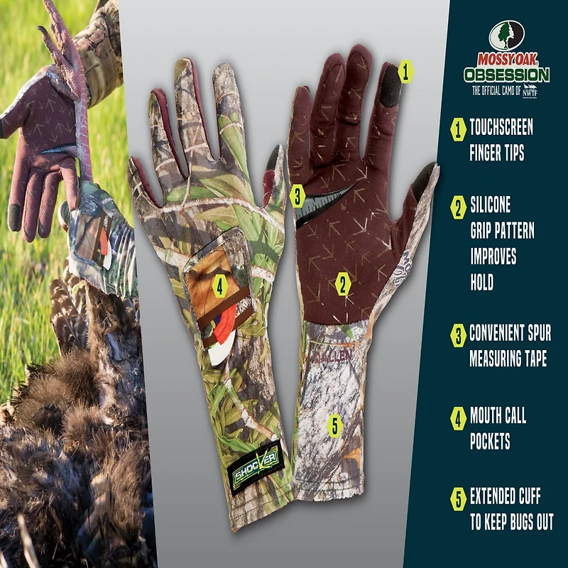 Allen Company Shocker Turkey Hunting Gloves