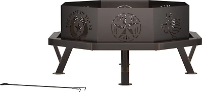 Mosaic Texas Fire Pit