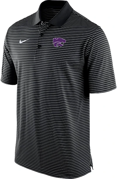 Nike Men's Kansas State University Stadium Stripe Polo Shirt