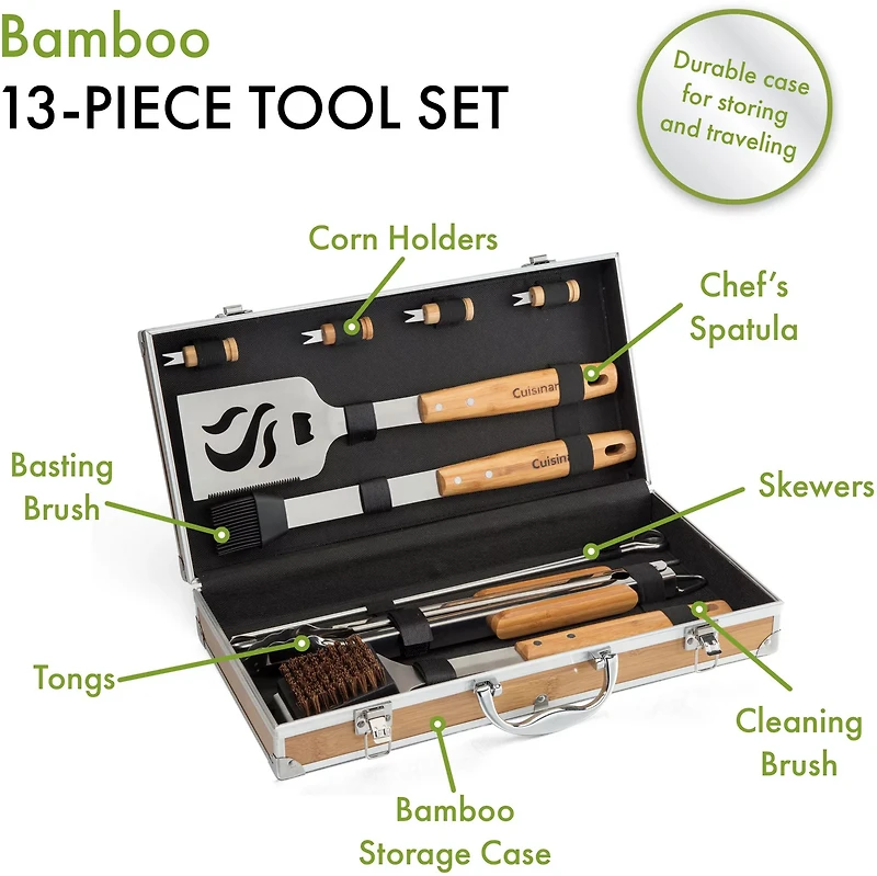Cuisinart 13-Piece Bamboo Tool Set