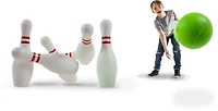 Big Time Toys Glow Games Light Up LED Bowling Pins and Ball