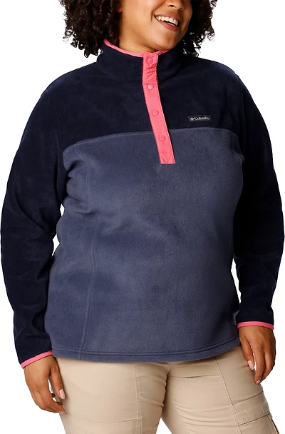 Columbia Sportswear Women's Benton Springs 1/2 Snap Plus Size Pullover
