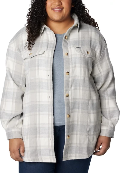 Columbia Women's Plus Calico Basin Shirt Jacket