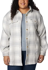 Columbia Women's Plus Calico Basin Shirt Jacket