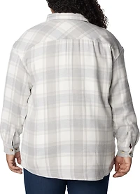 Columbia Women's Plus Calico Basin Shirt Jacket