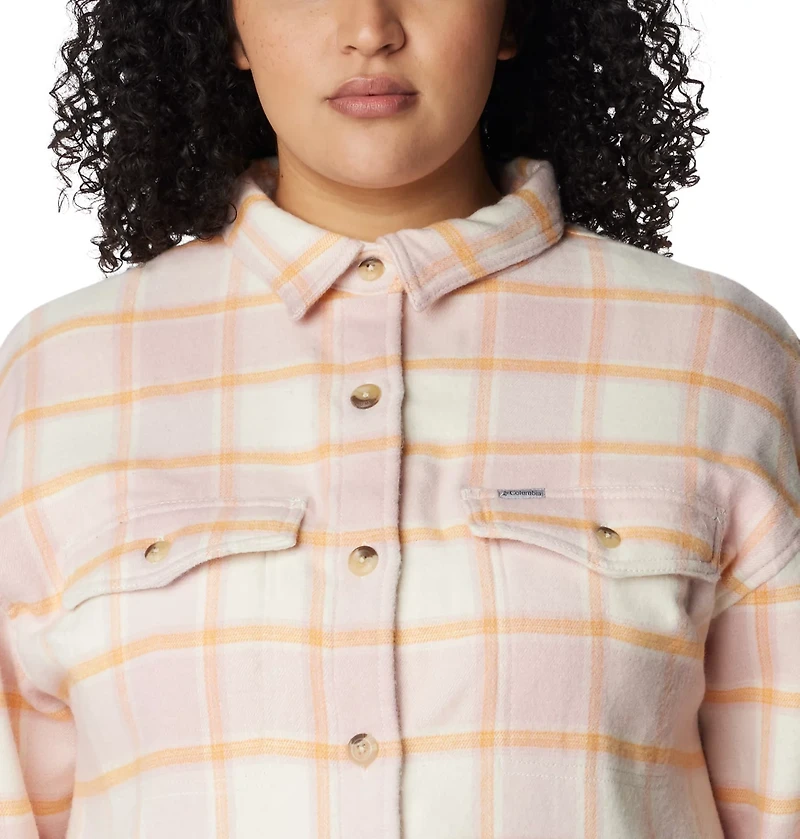 Columbia Women's Plus Calico Basin Shirt Jacket