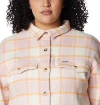 Columbia Women's Plus Calico Basin Shirt Jacket