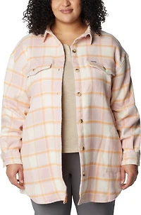 Columbia Women's Plus Calico Basin Shirt Jacket