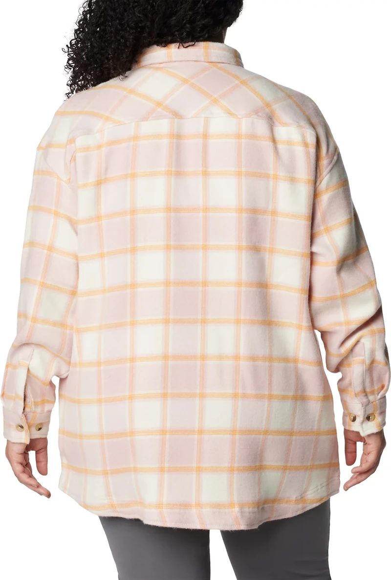 Columbia Women's Plus Calico Basin Shirt Jacket