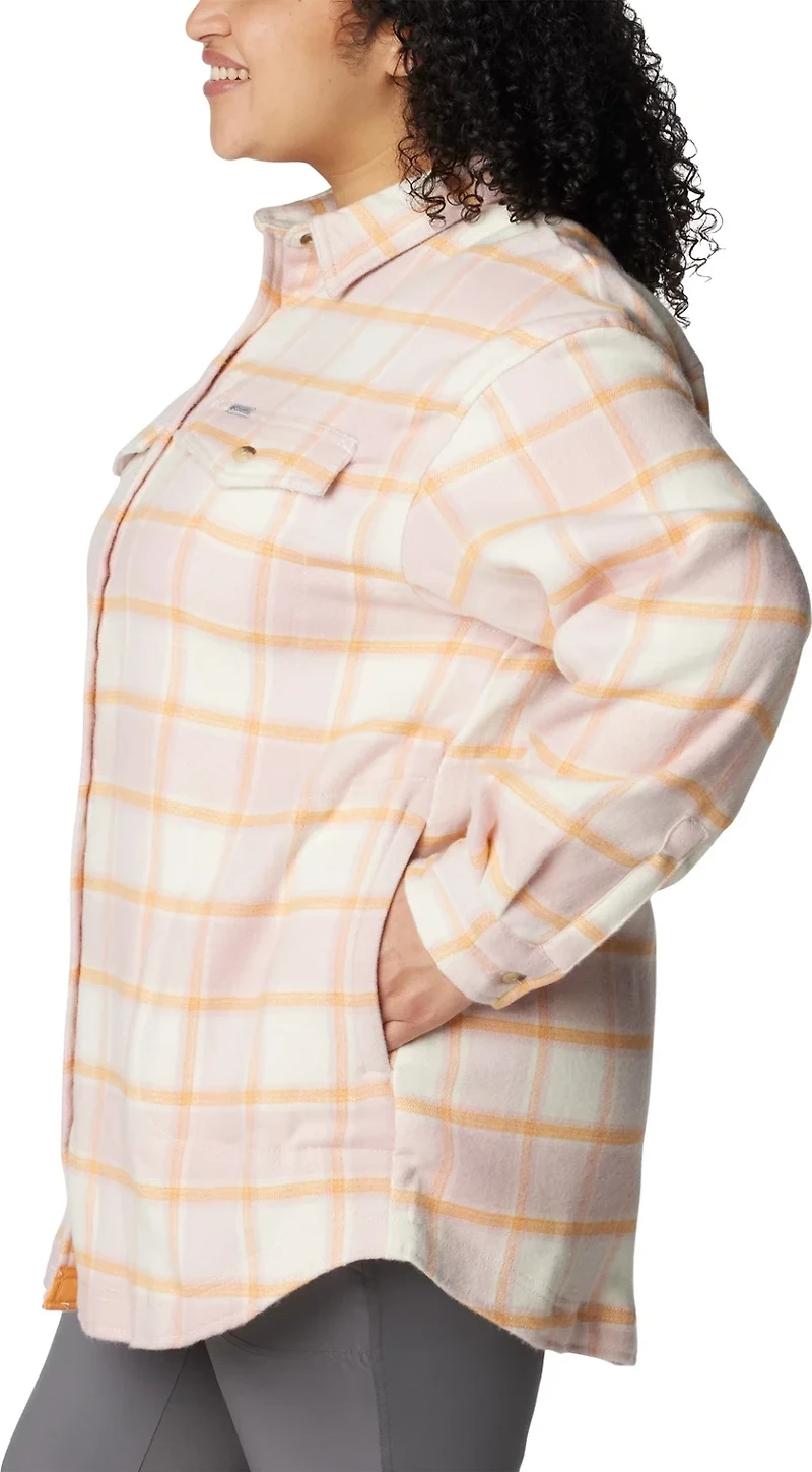 Columbia Women's Plus Calico Basin Shirt Jacket